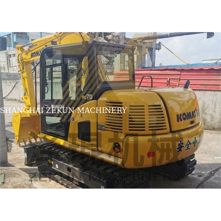 6.59TON Betriebsgewicht 2022 Gebraucht Komatsu PC70-8 Bagger für Ihre Anforderungen