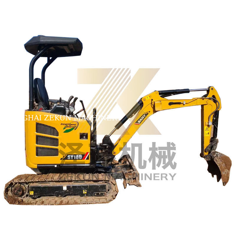 Gutes Zustand SANY SY18 1,8 Tonnen Minibagger mit anderem Hydraulikzylinder
