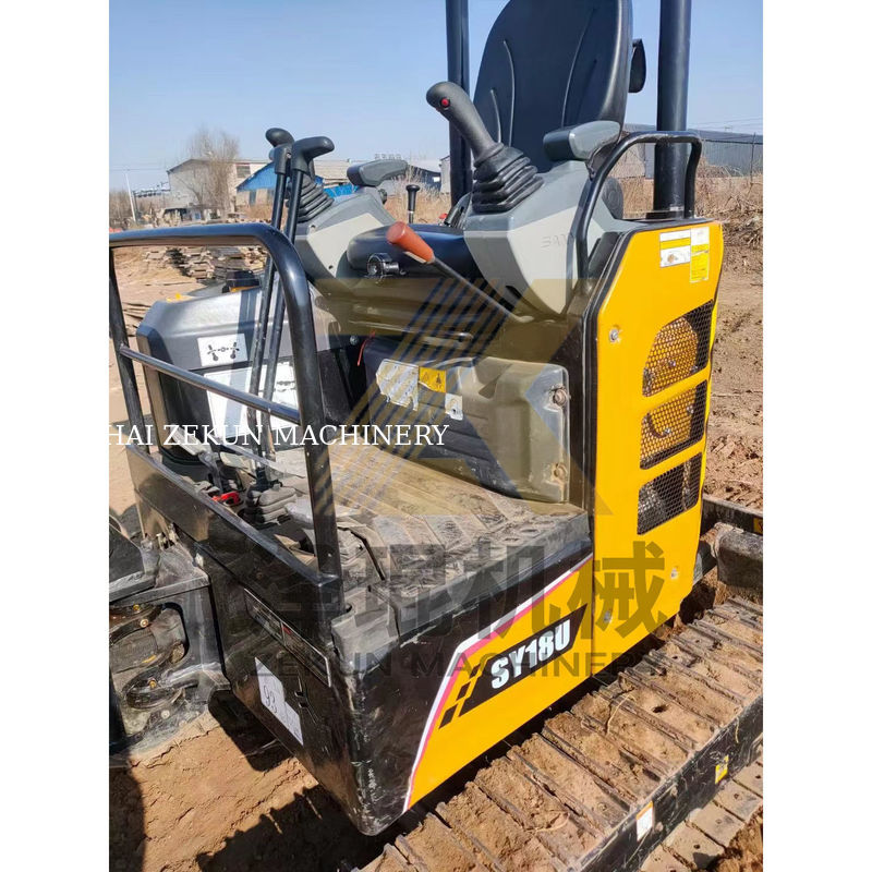 Gutes Zustand SANY SY18 1,8 Tonnen Minibagger mit anderem Hydraulikzylinder