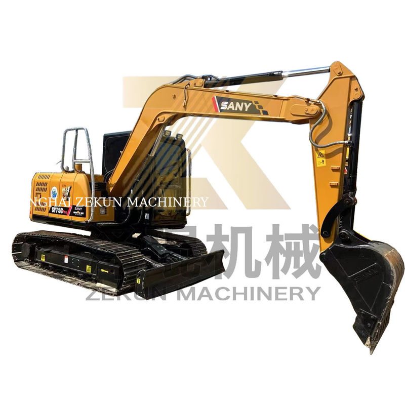 Gebrauchtes Sany 75 C Pro Bagger mit Original-Hydraulikzylinder und ISUZU-Motor