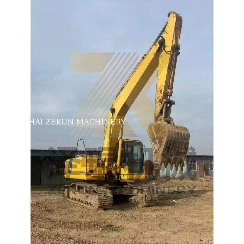 0.8m3 Eimerkapazität Gebraucht Komatsu PC200-7 Bagger mit anderen Hydraulikzylinder