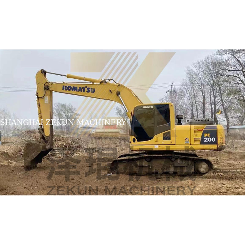 Zweithand PC200-7 Komatsu PC200-7 Crawler Digger in Shanghai PC-200-8M0 2019