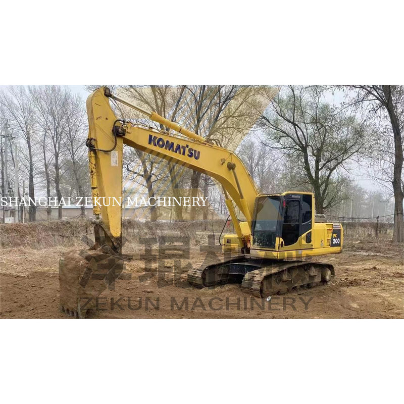 Zweithand PC200-7 Komatsu PC200-7 Crawler Digger in Shanghai PC-200-8M0 2019