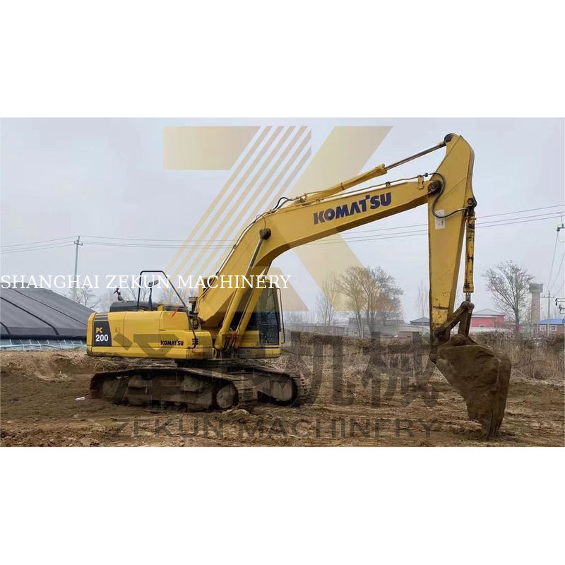 Zweithand PC200-7 Komatsu PC200-7 Crawler Digger in Shanghai PC-200-8M0 2019