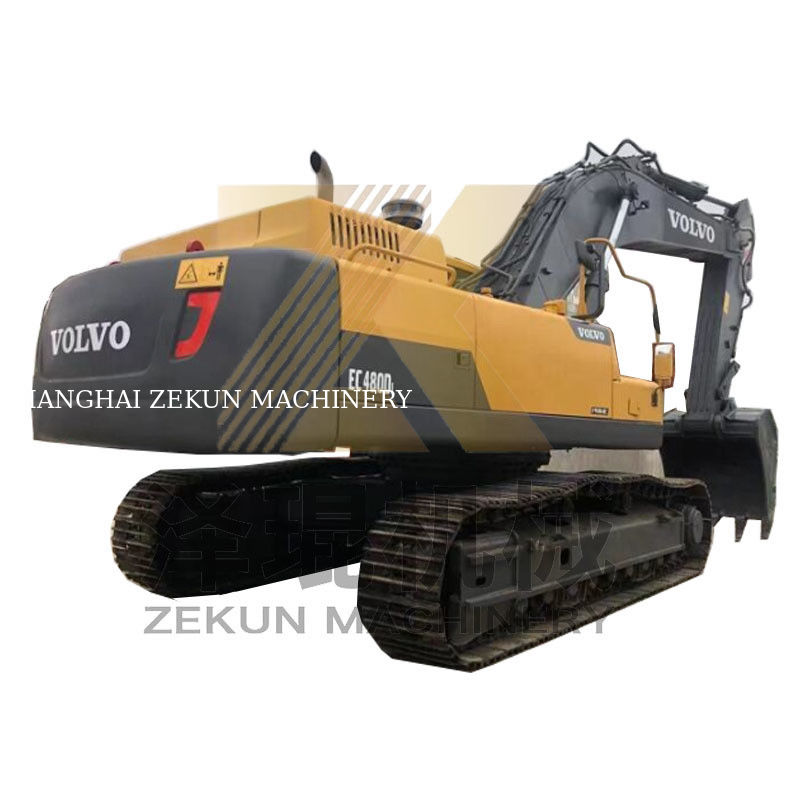 Gebrauchtes Volvo EC480 Bagger mit 3,3 m3 Eimerkapazität und anderem hydraulischem Ventil