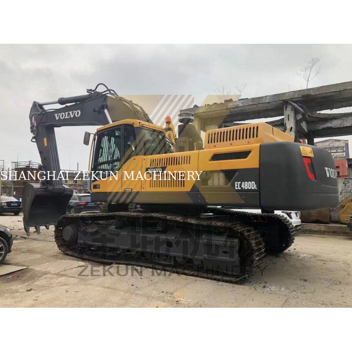 Gebrauchtes Volvo EC480 Bagger mit 3,3 m3 Eimerkapazität und anderem hydraulischem Ventil