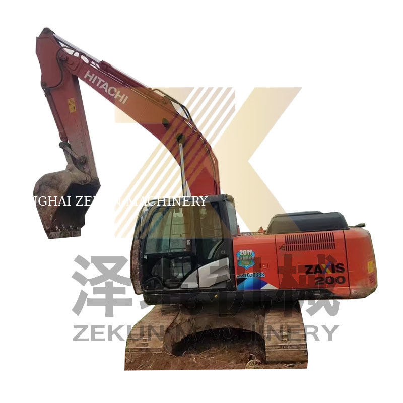 4475 Arbeitsstunden verwendet Hitachi ZX200 ZX200-3 ZX200-6 Crawler Bagger für den Bau