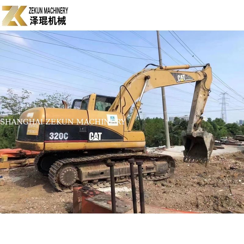Erleben Sie die höchste Ausgrabungsqualität mit dem CAT 320-Exkavator und seiner CAT-Hydraulikpumpe