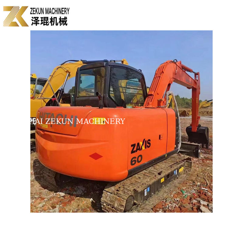 6 Tonnen Gebraucht Hitachi ZX60 Mini Bagger mit 40,5 kW in gutem Zustand