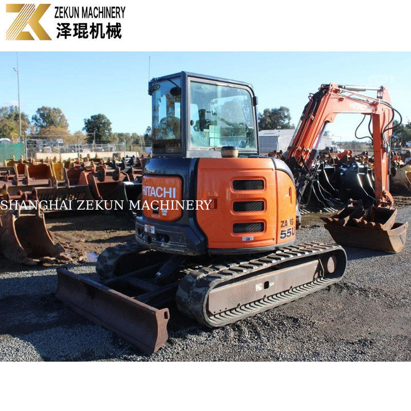 Hitachi ZX55-5A mit 0,19 m3 Eimerkapazität