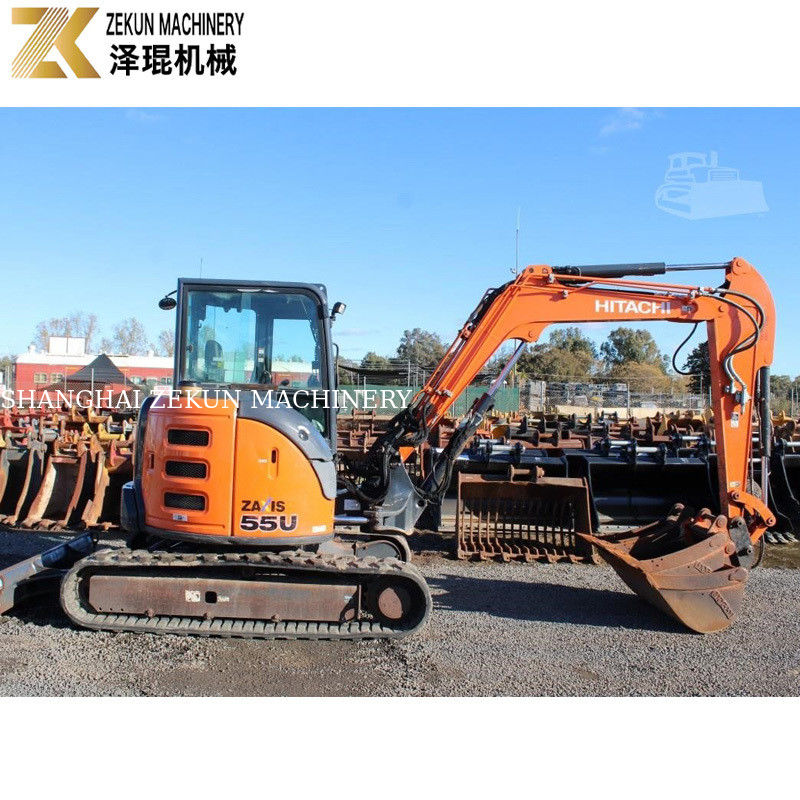 Hitachi ZX55-5A mit 0,19 m3 Eimerkapazität