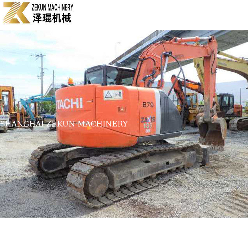 Original Japan Hitachi ZX135US Bagger mit Original Hydraulikpumpe und Crawler
