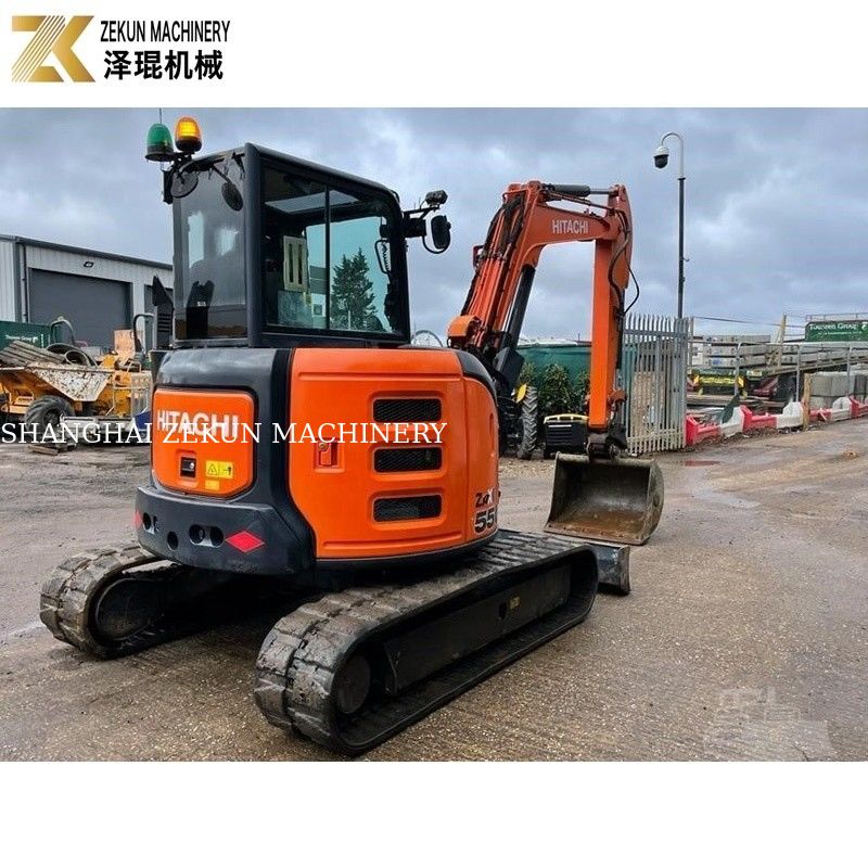 Gebrauchtes Hitachi ZX55U Minibagger Japan Original Crawler-Typ