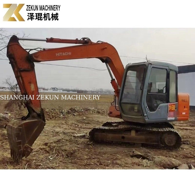 Manuelle Bagger Hitachi ZX60 Crawler Bagger 0,22m3 Eimer Kapazität 2013 Jahr