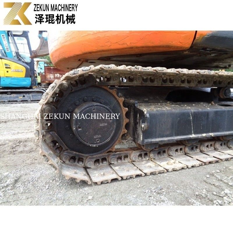 Japan importiert 7,5 Tonnen gebrauchtes Hitachi ZX75 Bagger Isuzu Motor ZX75US-A für die Landwirtschaft