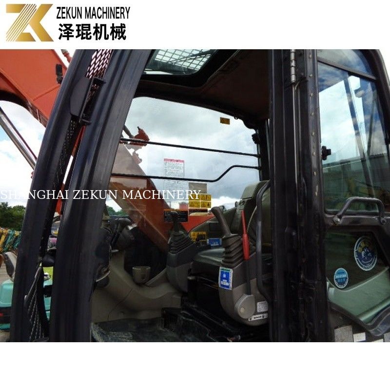 Japan importiert 7,5 Tonnen gebrauchtes Hitachi ZX75 Bagger Isuzu Motor ZX75US-A für die Landwirtschaft