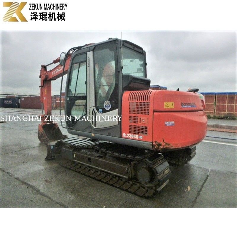 Kleiner Eimer, gebraucht 7 Tonnen Hitachi ZX 70 Bagger mit Daumen ZX70-3 0-2000 Arbeitszeiten