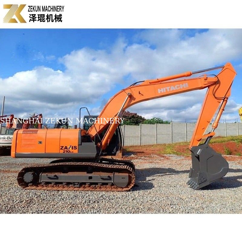 Gebrauchtes Hitachi ZX210 Bagger ZX210LC ZX210LC-3 mit Original-Japanischen Motor bei Heiß