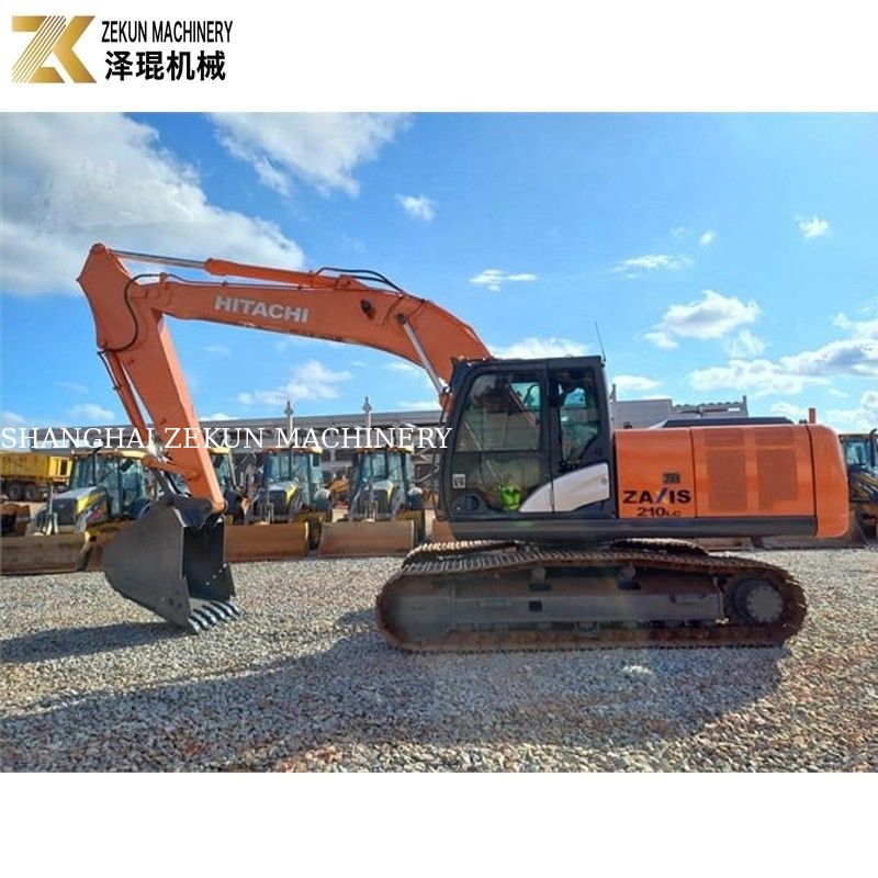 Gebrauchtes Hitachi ZX210 Bagger ZX210LC ZX210LC-3 mit Original-Japanischen Motor bei Heiß