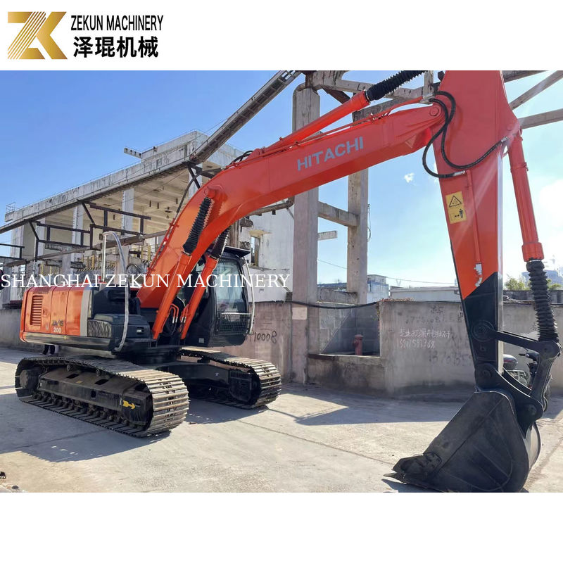 Niedrige Arbeitszeiten Hitachi EX 200 Bagger mit Hydraulikpumpe