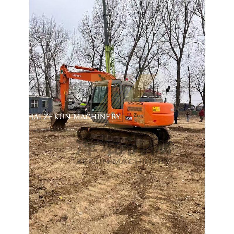 4001-6000 Arbeitszeiten Hitachi ZX120-6 Gebraucht-Minibagger mit ISUZU-Motor