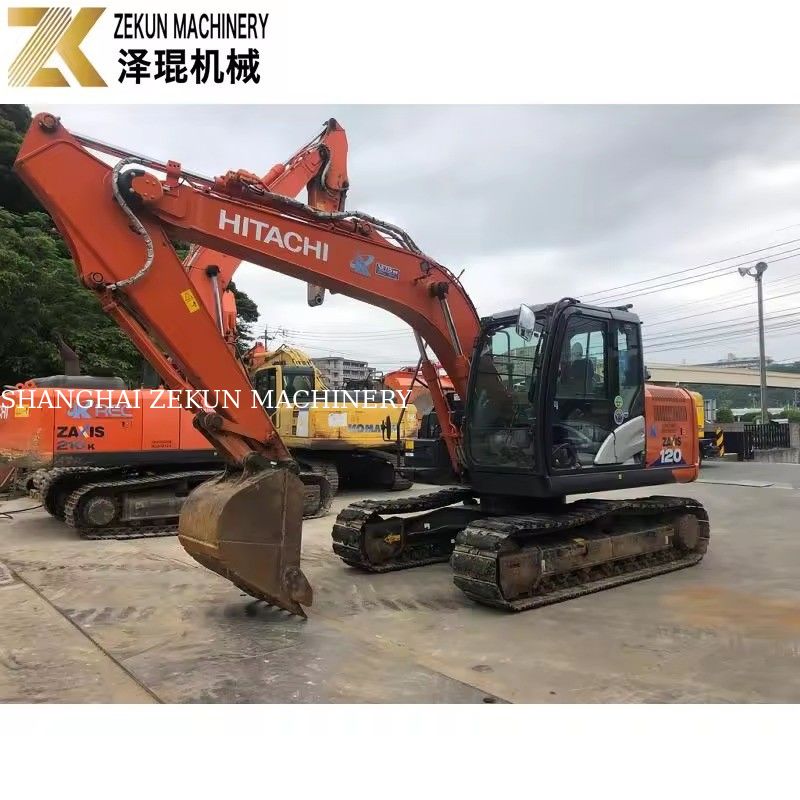 Hitachi ZX120-6 Bagger mit Original-Hydraulikpumpe und Betriebsgewicht 12 Tonnen