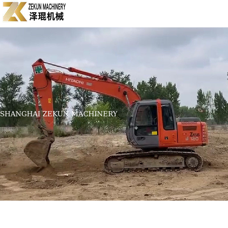 2012 Hitachi 120-2 Bagger Originalteile und Gummibahn für das Graben