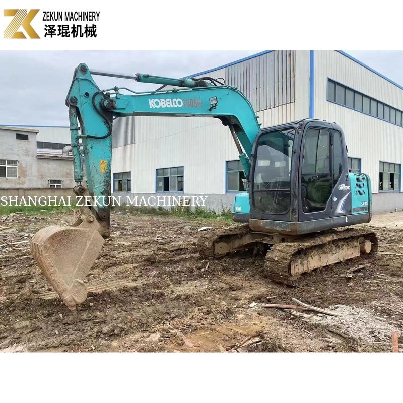 2017 Gebraucht Kobelco SK75-8 7.5 Tonnen japanischer Exkavator Original Design