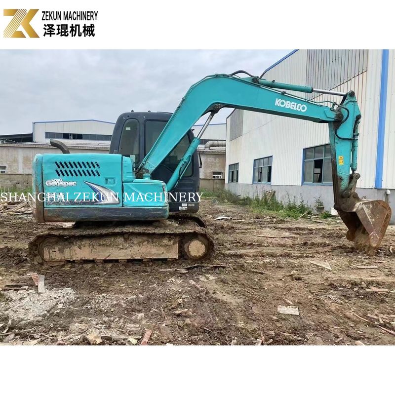 2017 Gebraucht Kobelco SK75-8 7.5 Tonnen japanischer Exkavator Original Design