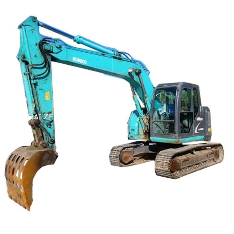 Japan Kobeclo Bagger SK125SR Gebrauchtes Crawler Bagger 13 JP mit 0,45 Eimer Kapazität