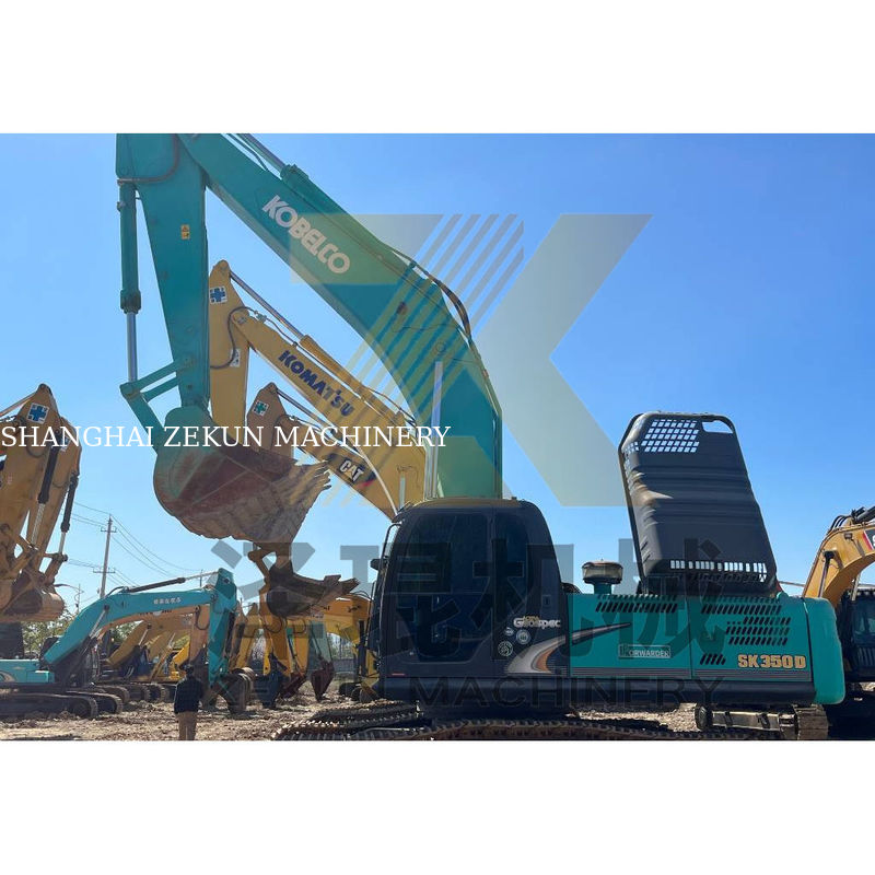 Top- Gebraucht Kobelco SK350-8 ZX360-3 Bagger mit HINO-Motor 35000 KG Maschinengewicht