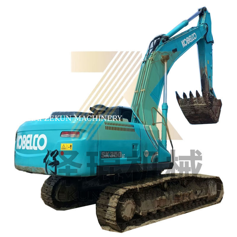 Gebraucht 2020 Kobelco SK350 LC-10 Groß Crawler Hydraulischer Bagger in gutem Zustand
