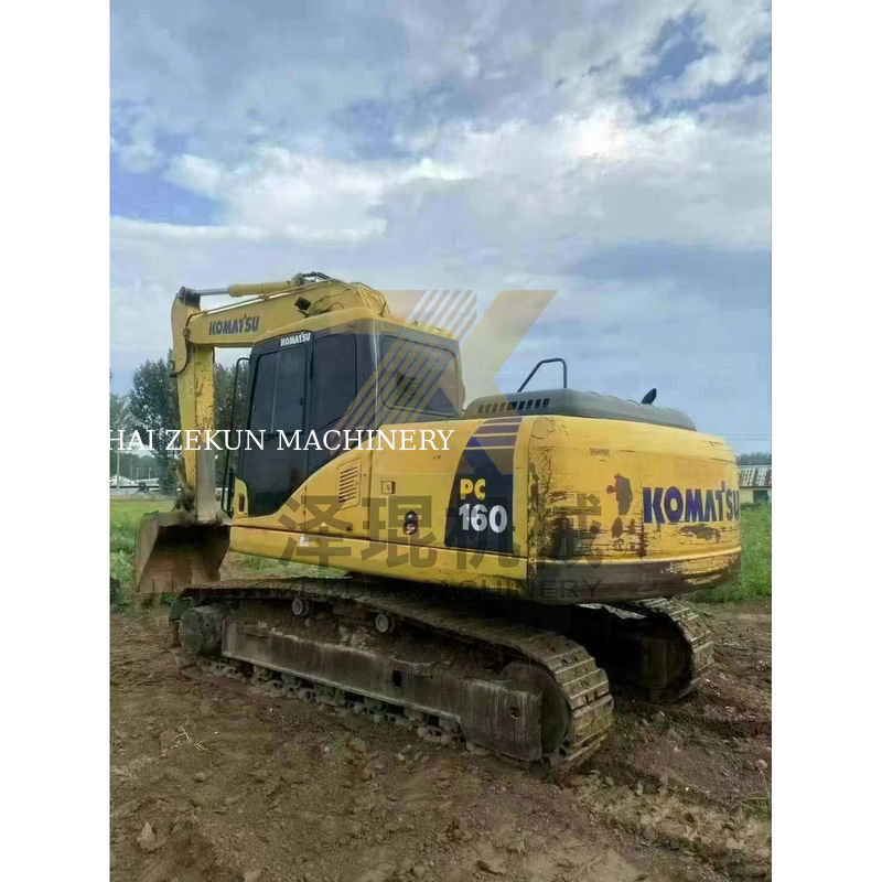 Komatsu PC160 16 Tonnen Bagger Original gebrauchte Maschine mit geringer Arbeitszeit in Japan