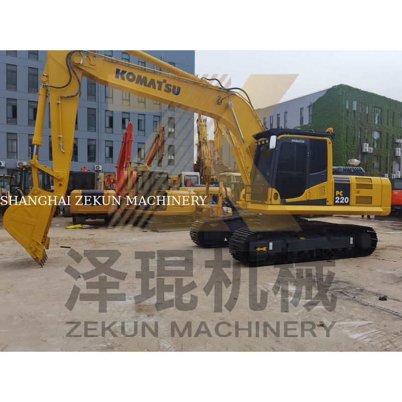 Gebraucht 22 Tonnen schwerer Komatsu 220 PC220 Bagger mit 1 M3 Eimerkapazität und 1050 Arbeitsstunden