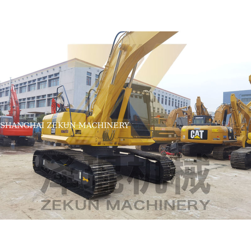 Gebraucht 22 Tonnen schwerer Komatsu 220 PC220 Bagger mit 1 M3 Eimerkapazität und 1050 Arbeitsstunden