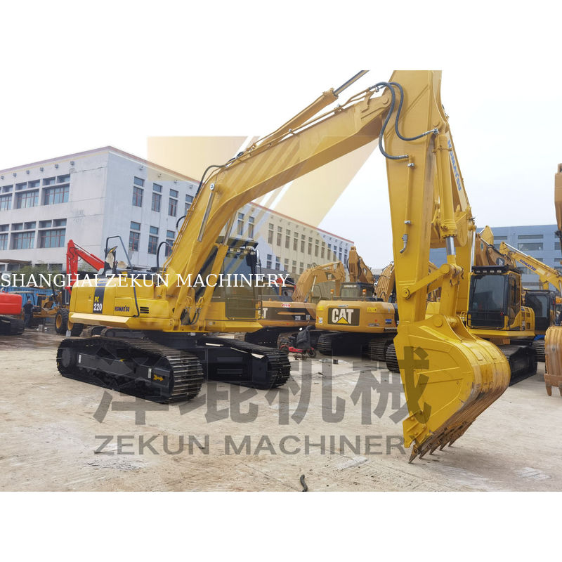 Gebraucht 22 Tonnen schwerer Komatsu 220 PC220 Bagger mit 1 M3 Eimerkapazität und 1050 Arbeitsstunden