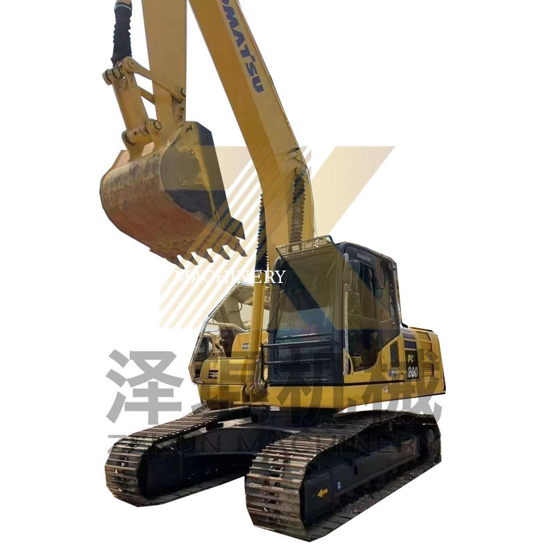 Gebrauchte Komatsu PC200-8 PC200 Bagger Erdbewegungsmaschine mit 0,8m3 Eimerkapazität
