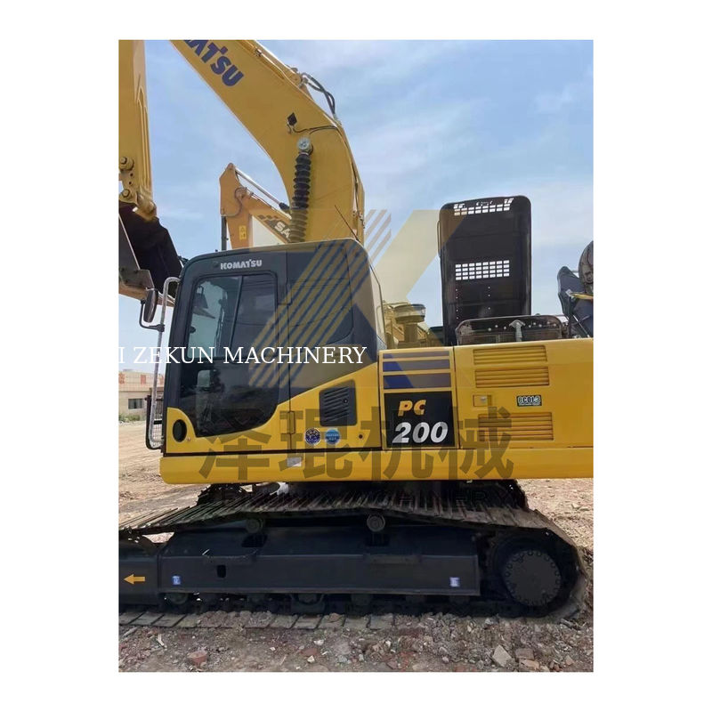 Gebrauchte Komatsu PC200-8 PC200 Bagger Erdbewegungsmaschine mit 0,8m3 Eimerkapazität
