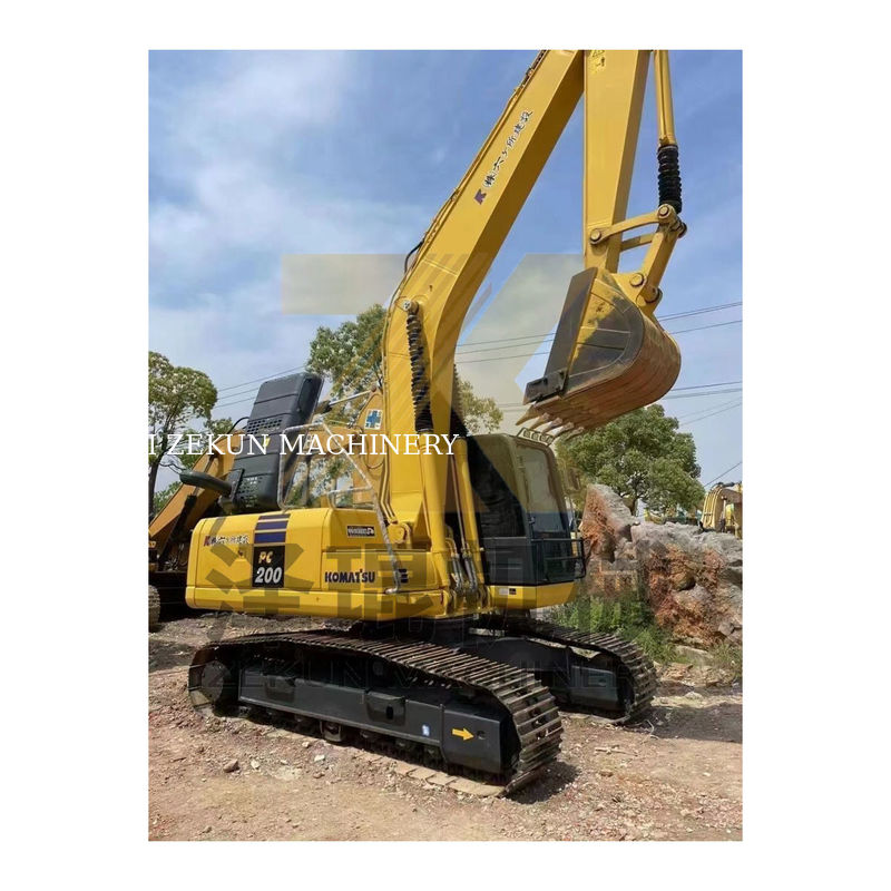Gebrauchte Komatsu PC200-8 PC200 Bagger Erdbewegungsmaschine mit 0,8m3 Eimerkapazität