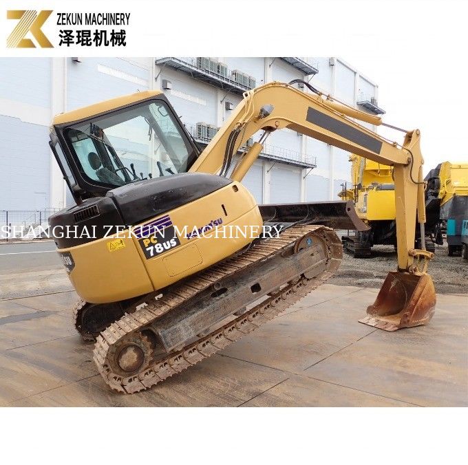 7 Tonnen Japan Mini Gebraucht Komatsu PC78US Bagger PC78 US Jahr Maschine Gewicht 7630 KG