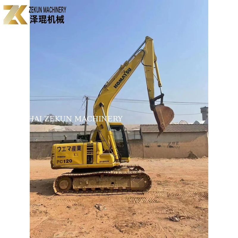 Komatsu Dieselmotor 12 Tonnen PC120 Bagger geeignet für schwere Ausgrabungen