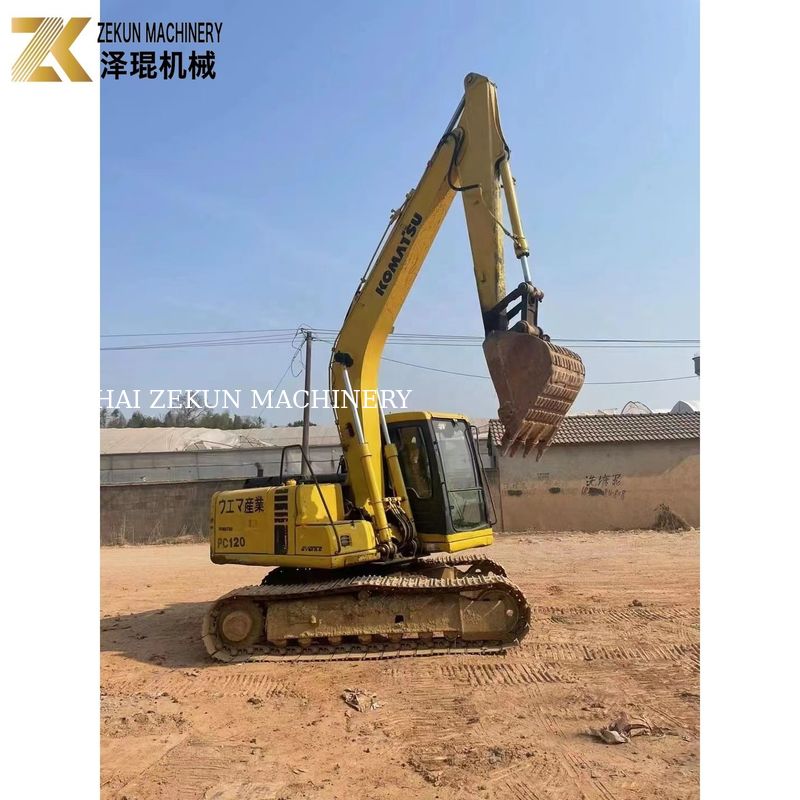 Komatsu Dieselmotor 12 Tonnen PC120 Bagger geeignet für schwere Ausgrabungen