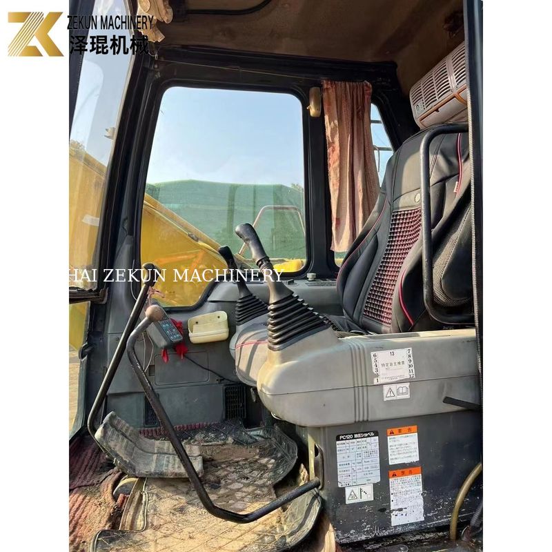 Komatsu Dieselmotor 12 Tonnen PC120 Bagger geeignet für schwere Ausgrabungen