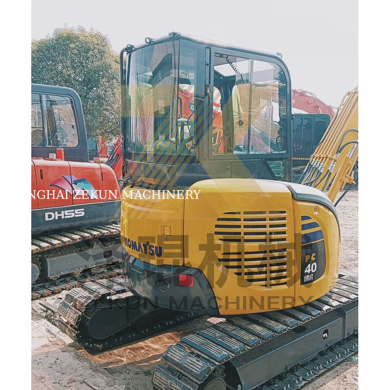 Kleine Größe Gebraucht Komatsu PC 40 Bagger PC40MR-1 PC40MR-2 mit Arbeitszeiten 2001-4000