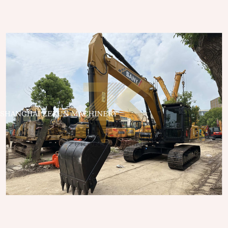 21 Tonnen Bagger Sany SY215C Pro Hydraulischer Crawler Digger mit 1,2 M3 Eimerkapazität