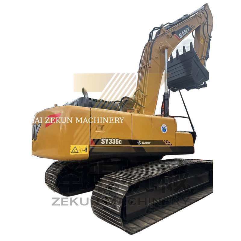 Sany 335 Bagger mit und in gutem Zustand Arbeitszeiten 1690 Eimer Kapazität 1,5 m3
