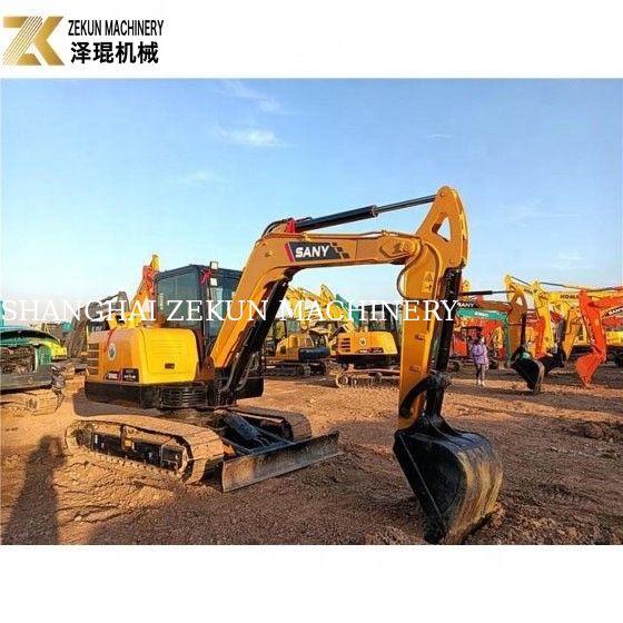 Gebrauchtes 6 Tonnen Sany SY60C PRO Bagger mit Sany-Motor und geringer Arbeitszeit