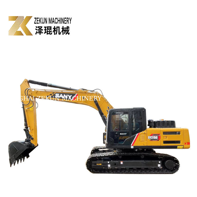 Gute Leistung 21 Tonnen SANY Sy215c Crawler Bagger bei 90% Zustand und vernünftig