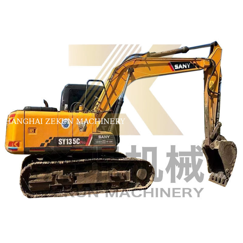 Sany SY135 Pro Crawler Bagger 0,6 m3 Eimerkapazität 2001-4000 Arbeitsstunden verwendet