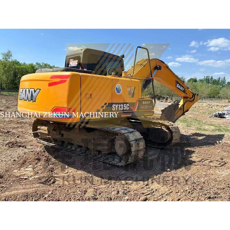 Sany SY135 Pro Crawler Bagger 0,6 m3 Eimerkapazität 2001-4000 Arbeitsstunden verwendet